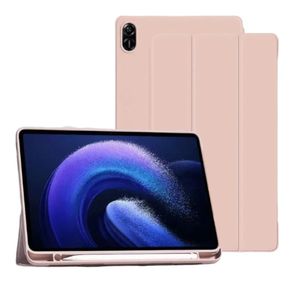 Funda Smart Cover con Porta Lapiz para Tablet Honor Pad X9 Palo Rosa