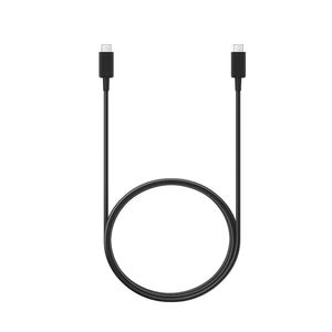Cable Samsung 5A  1.8 Metros de USB-C To USB-C Negro
