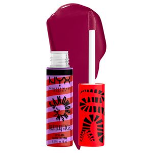Beetlejuice Sandworm Swirl Butter Lip Gloss - Purple + Red