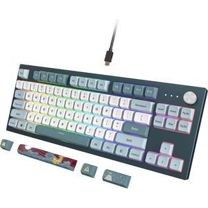 Teclado Para Juegos Montech MKey TKL LED RGB