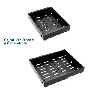 Cajón Deslizante y Expandible Negro HogarMás