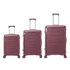 Maletas de Viaje Set de 3 Dukap Monaco Vino Oscuro - MOJVO