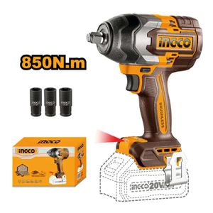 Llave De Impacto Brushless Ingco 20V 850NM CIWLI20851