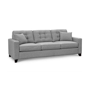 Sofa Mallma Deco Bronco Gris Claro