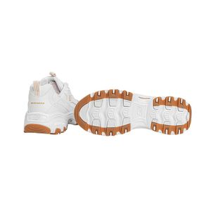 Zapatillas Urbanas Mujer Skechers D'LITES Blanco