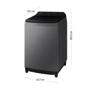 Lavadora Samsung 19kg Wa19cg6441bdpe - Gris