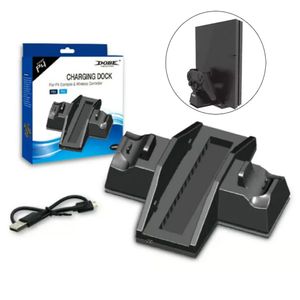 Cargador Mandos para Ps4 Pro con Cooler Enfriador Base Vertical