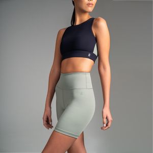 Biker Short Regular para Mujer Military Olive