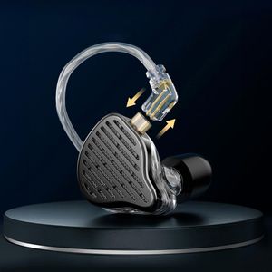 Audifonos KZ x HBB PR2 Hi-Fi In-Ear 3.5mm Sin Micrófono Negro