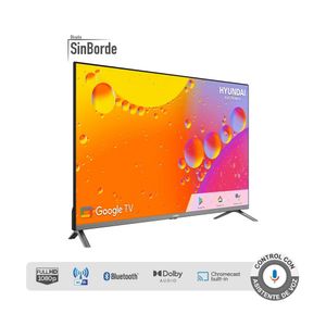 Televisor de 40" Smart Tv Full HD Google Tv Hyundai HYLED4023GIM