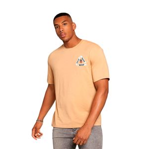 Polo de Verano Para Hombre Reef Original RF-00052 Color Naranja