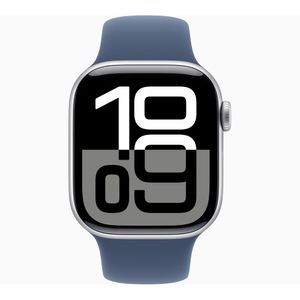 Apple Watch Series 10 Aluminio (GPS) 42 mm ML - Plata Sport Band Azul