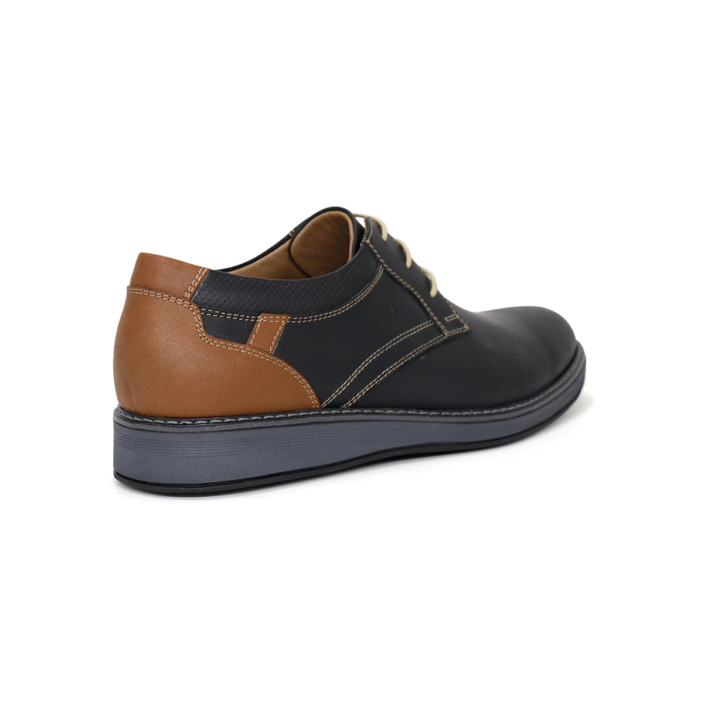 Zapato Casual De Cuero Tan Para Hombre | Calimod