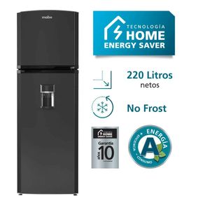 Refrigeradora 220Lt Grafito Disp RMA230PJPG