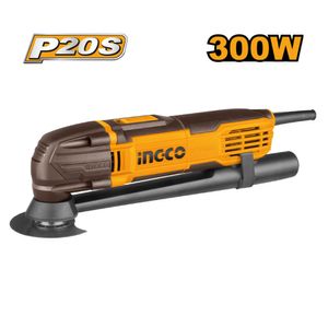 Herramienta Multifunción Ingco 300W + Accesorios MF3008