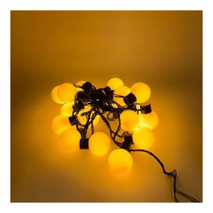 Guirnalda de Bolas En Serie con Luces LED Amarillas Cv911 Floripastore
