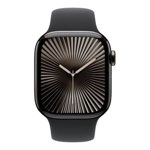 Apple Watch Series 10 Titanium (GPS + Celular) 42 mm ML - Slate Sport Band Negra