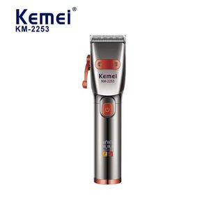 Kemei Maquina de Cortar Cabello de Barbero Profesional KM-2253