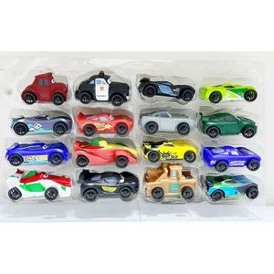 Set de Colección Coches A Fricción Pixar Cars 16 Pcs