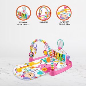 Gimnasio para Bebés 4 EN 1 Doux Bebe Tunes de Lujo Pink