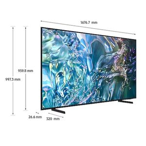 Televisor Samsung Smart TV 75'' QLED 4K QN75Q60DAGXPE