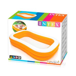 Piscina Rectangular en Tono Anaranjado Y+Regalo Agendita