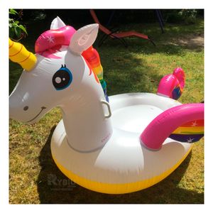 Flotador para Lagos de Unicornio 201x97cm Y+Papel de Regalo