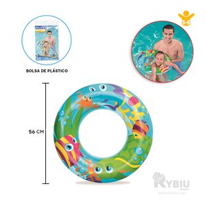 Flotador de Calidad en Celeste mod.36013 Y+Regalo Agendita