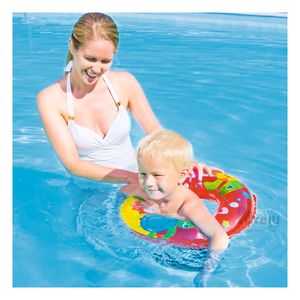 Flotador con Diseño de Tiburon para Piscinas Rojo mod.36113