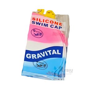 Gorro Acuatico para el Cabello Fucsia Y+Papel de Regalo