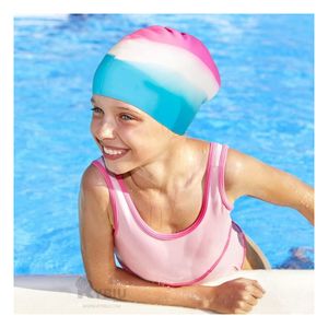 Gorro Ergonomico de Natacion Profesional en Fucsia