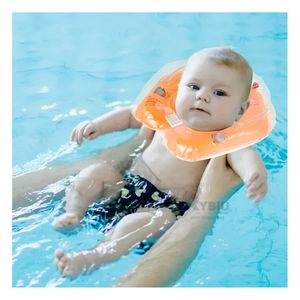 Flotador Practico para Nadar en Anaranjado Y+Regalo Stickers