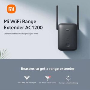 Repetidor de Wifi Range Extender Dual 24Ghz 5Ghz Xiaomi  AC1200