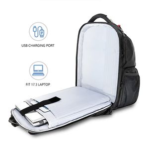 Mochila Hombre Capture 1099 Viaje Laptop Negro