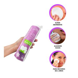 Discos Delicados para el Rosttro en Blanco Y+Agendita