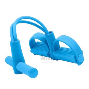 Liga Elastica de Resistencia Abdominal Pull Reducer Celeste