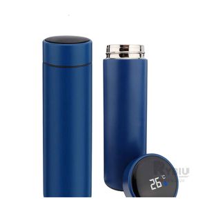 Termo Innovador y Digital Inteligente para Te 500ml Azul