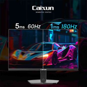 Monitor Caixun 24" C24F4F Gamer Plana Full HD Panel IPS 165Hz 1ms