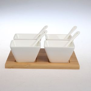 Set X4 Pocillos Cuadrado