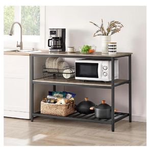 Mueble Auxiliar de Cocina Multiusos TU MESITA Vincent color Gris