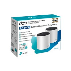 Sistema Mesh Tp Link Deco X55 2 Pack Wifi 6 AX3000