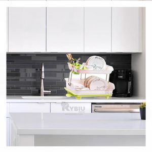 Escurridor Funcional 2N de Cocina Verde Y+Regalo Stickers