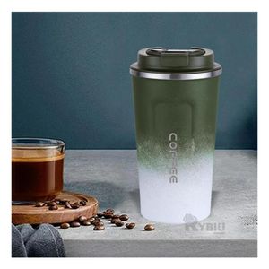 Vaso Termo Inteligente con Pantalla 510ml Verde con Blanco