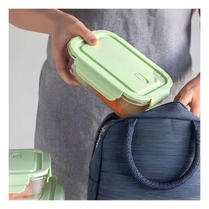 Recipiente Resistente conTapa Verde Y+Envoltorio de Regalo