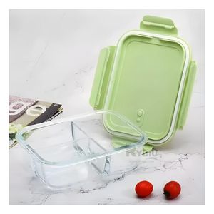 Taper con 2 Divisiones con Tapa Tono Verde Y+Papel de Regalo
