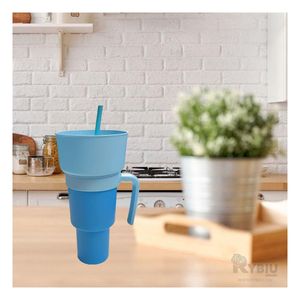 Envase Funcional en Tono Celeste Y+Gift MiniAgenda