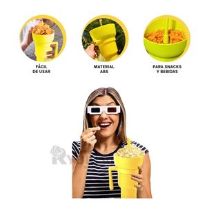 Envase Funcional en Tono Amarillo Y+Gift MiniAgenda