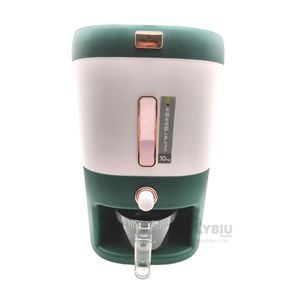 Dispensador de Arroz y Cereales 10 kg en Color Verde