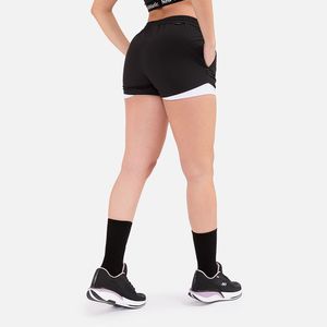 Short New Athletic Halley Negro Mujer
