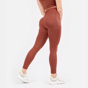 Ropa New Athletic Legging Aurora Ocre Para Mujer